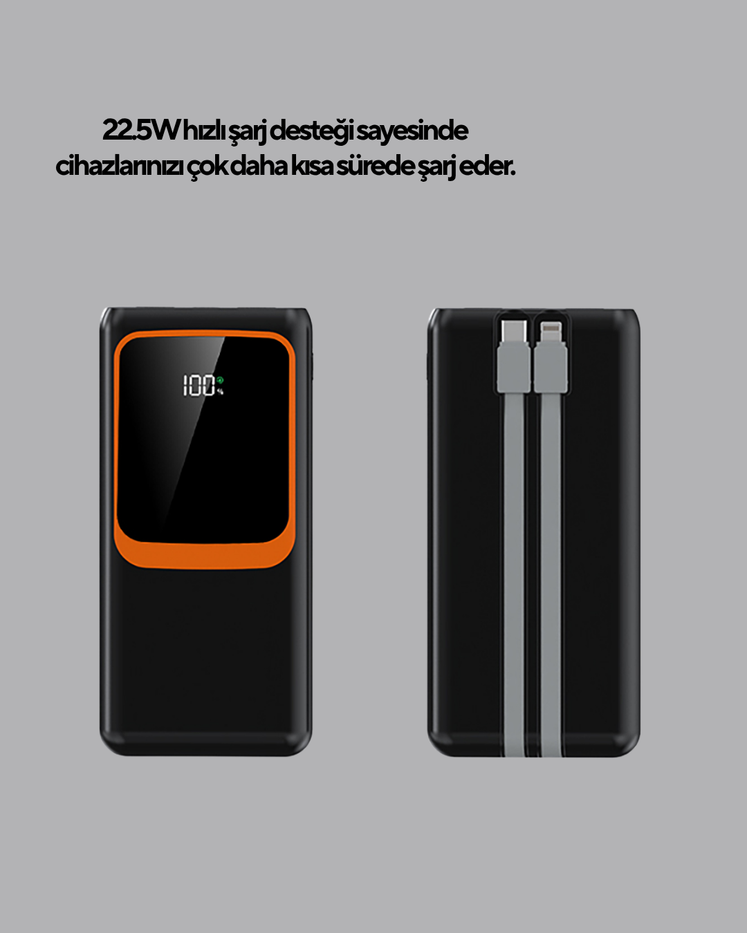 4 222 700x875 Powerbank 20000 mAh Yüksek Kapasiteli ve 22.5W Hızlı Şarj Destekli najmaddin.com güçlü bataryası ve gelişmiş şarj teknolojisiyle cihazlarınızı kısa sürede şarj ederek kesintisiz bir deneyim sunar.