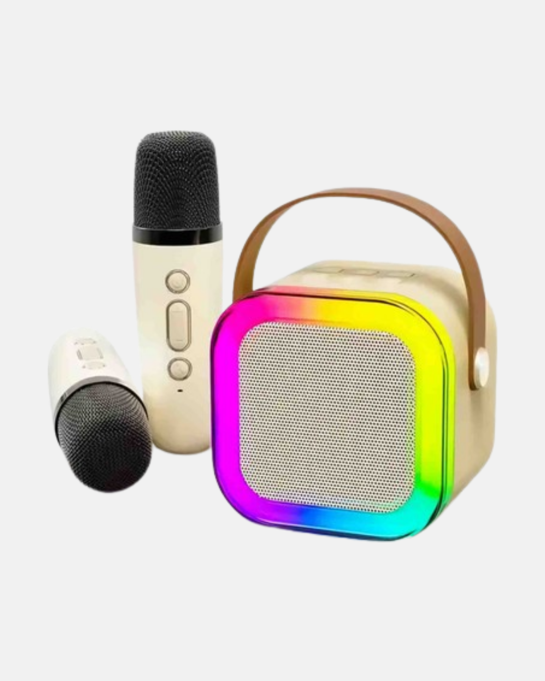 4 225 1 700x875 Taşınabilir Karaoke Hoparlör Bluetooth 5.0 ve Çift Mikrofonlu najmaddin.com yüksek ses kalitesi ve şık tasarımıyla müzik deneyiminizi bambaşka bir seviyeye taşır.