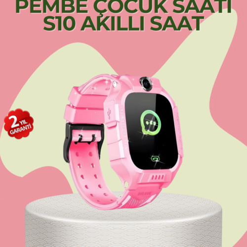 S10 Çocuk Takip Saati Güvenli Alan Uyarısı ve Sesli Mesaj