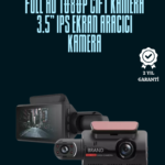 Çift Lensli Araç İçi Kamera – Park Koruma