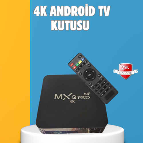 Android TV Box 4K – 2GB RAM 16GB ROM