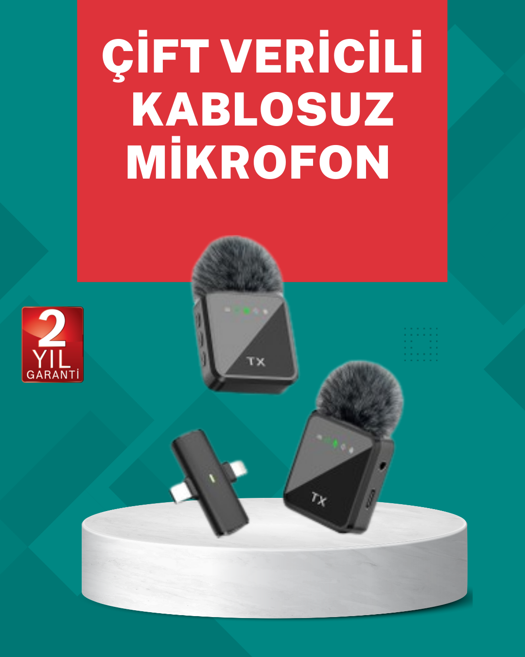 5 104 2 700x875 Profesyonel Ses Kayıtları İçin 2’li Kablosuz Yaka Mikrofon Seti najmaddin.com Profesyonel Ses Kayıtları İçin 2’li Kablosuz Yaka Mikrofon Seti