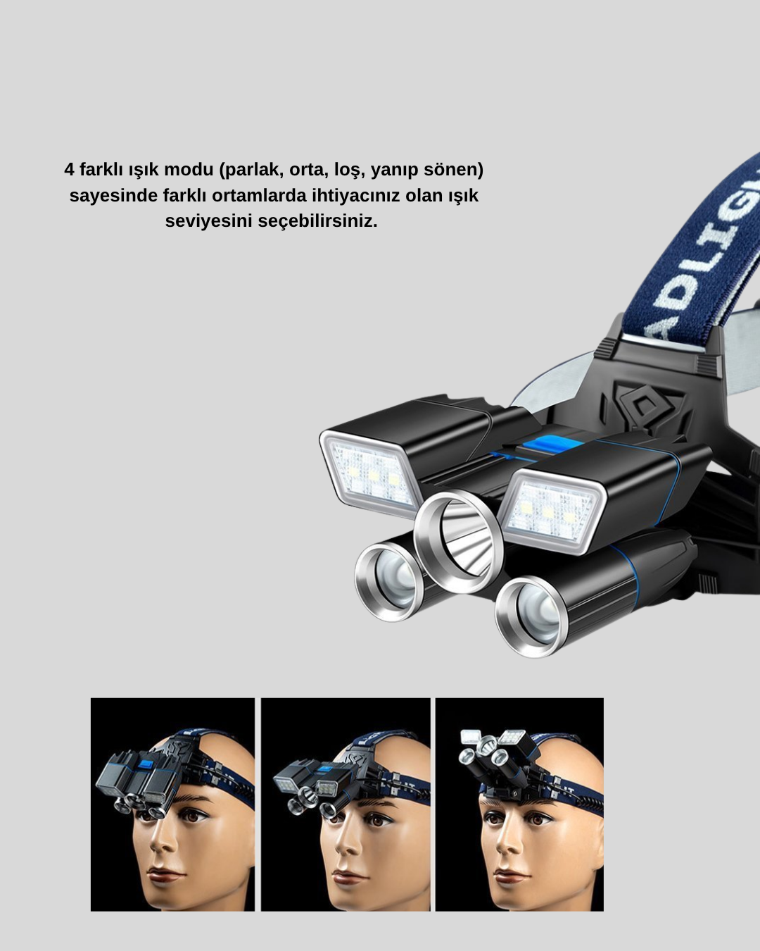 5 133 3 700x875 Profesyonel Şarjlı LED Far – IPX5 Suya Dayanıklı, 4 Işık Modu, Hareket Sensörlü najmaddin.com kamp