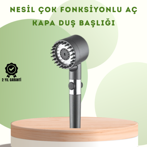 Banyo İçin Filtreli Duş Başlığı Pratik Kullanım
