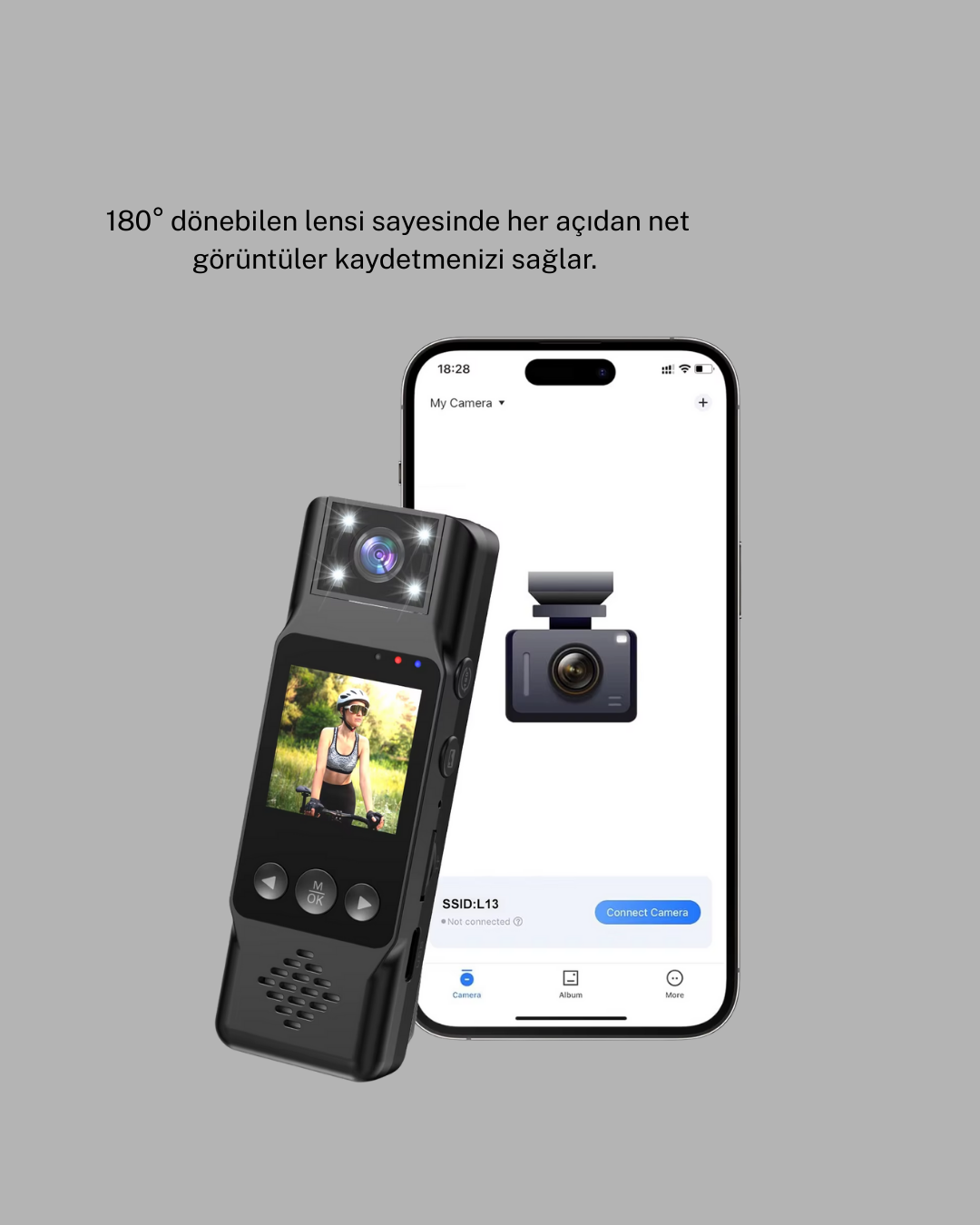 5 192 700x875 Mini Güvenlik Kamerası 1080P 3MP Fotoğraf 180° Ayarlanabilir Lens USB Şarjlı najmaddin.com spor aktiviteleri veya vlog çekimleri için ideal bir kullanım sunar.