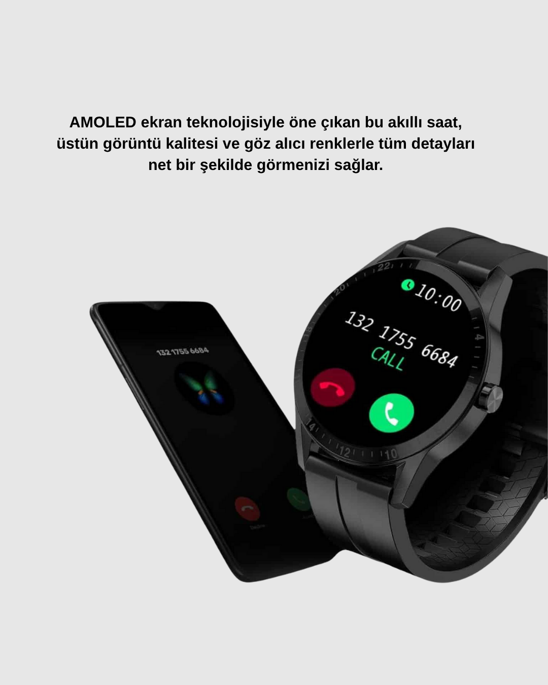 5 197 1 700x875 AMOLED Ekranlı Akıllı Saat – 3 Kordon Seçenekli, Suya Dayanıklı, Kalp Atış ve Uyku Takip Özellikli najmaddin.com üstün görüntü kalitesi ve renk canlılığıyla dikkat çeker. Yüksek çözünürlüklü ekranı sayesinde bildirimleri