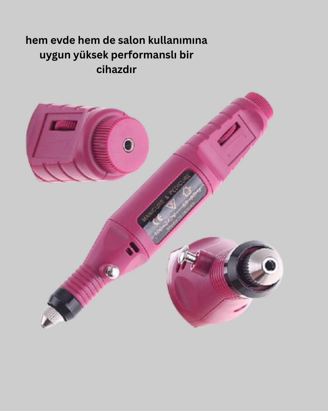 5 209 1 700x875 Profesyonel Tırnak Manikür Aleti – Şarjlı, Ayarlanabilir Hız, Düşük Titreşim ve Sessiz Motor Teknolojisi najmaddin.com hem evde hem de salon kullanımına uygun yüksek performanslı bir cihazdır. Geniş hız aralığı (3.000 – 99.000 RPM) sayesinde hassas işlemlerden yoğun bakıma kadar tüm tırnak uygulamalarında mükemmel sonuçlar sunar.