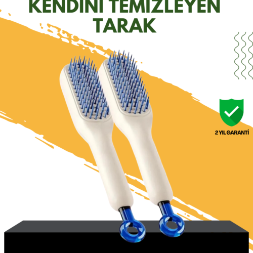 Otomatik Temizlemeli Saç Fırçası – Ergonomik Tasarım