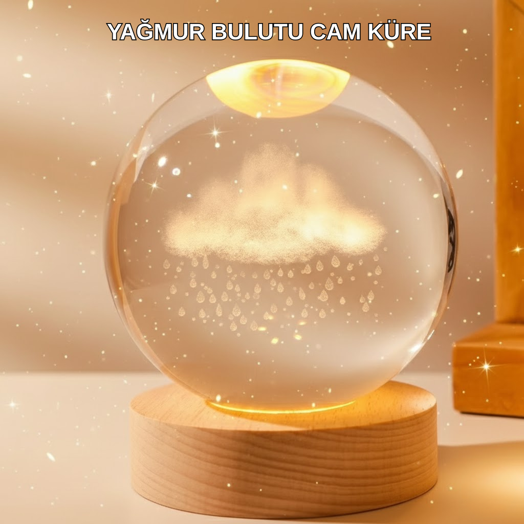 5 66 2 700x700 8 cm 3D Yağmur Bulutu Kristal Küre LED Gece Lambası Ahşap Standlı Tasarım Lamba najmaddin.com 8 cm 3D Yağmur Bulutu Kristal Küre LED Gece Lambası Ahşap Standlı Tasarım Lamba