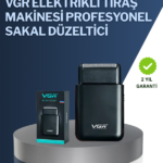 5 W Güçlü USB Şarjlı Sakal Şekillendirici – İki Başlıklı
