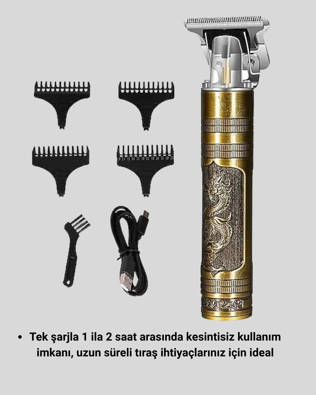 6 126 3 700x875 Profesyonel Çizik Tıraş Makinesi – T Çelik Bıçaklı, 120 Dakika Şarjlı Kullanım, 3 Başlıklı najmaddin.com kolay sökülebilir yapısı sayesinde hijyenik temizlik sağlar. 1400 mAh bataryasıyla 120 dakikaya kadar kesintisiz kullanım sunar. Kablolu ve kablosuz kullanım seçenekleriyle hareket özgürlüğünüzü kısıtlamaz.