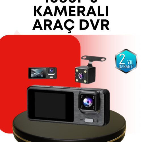 Araç Kamerası 3’lü Sistem | Full HD