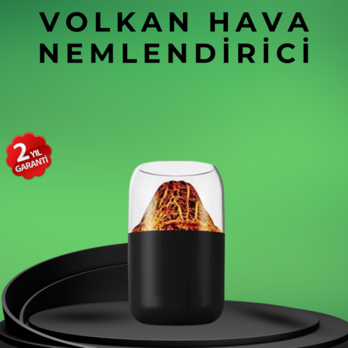Şık Tasarımlı Aromaterapi ve Nemlendirici Cihaz