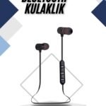 Kablolu Kulakiçi Bluetooth Kulaklık Mıknatıslı ANC Özellikli Yüksek Ses Kaliteli
