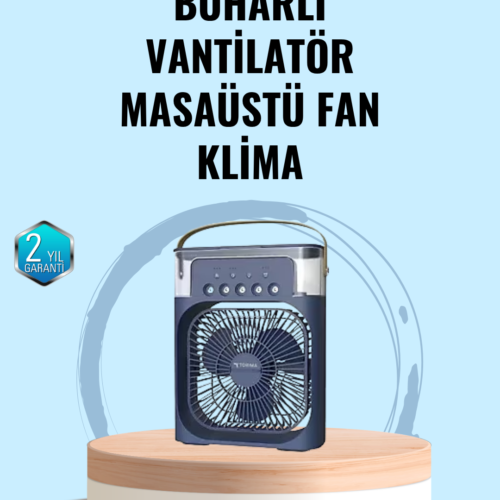 Tüm Gün Kullanıma Uygun Enerji Tasarruflu Fan