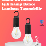 C Tipi Şarjlı Asılabilir Kamp Feneri