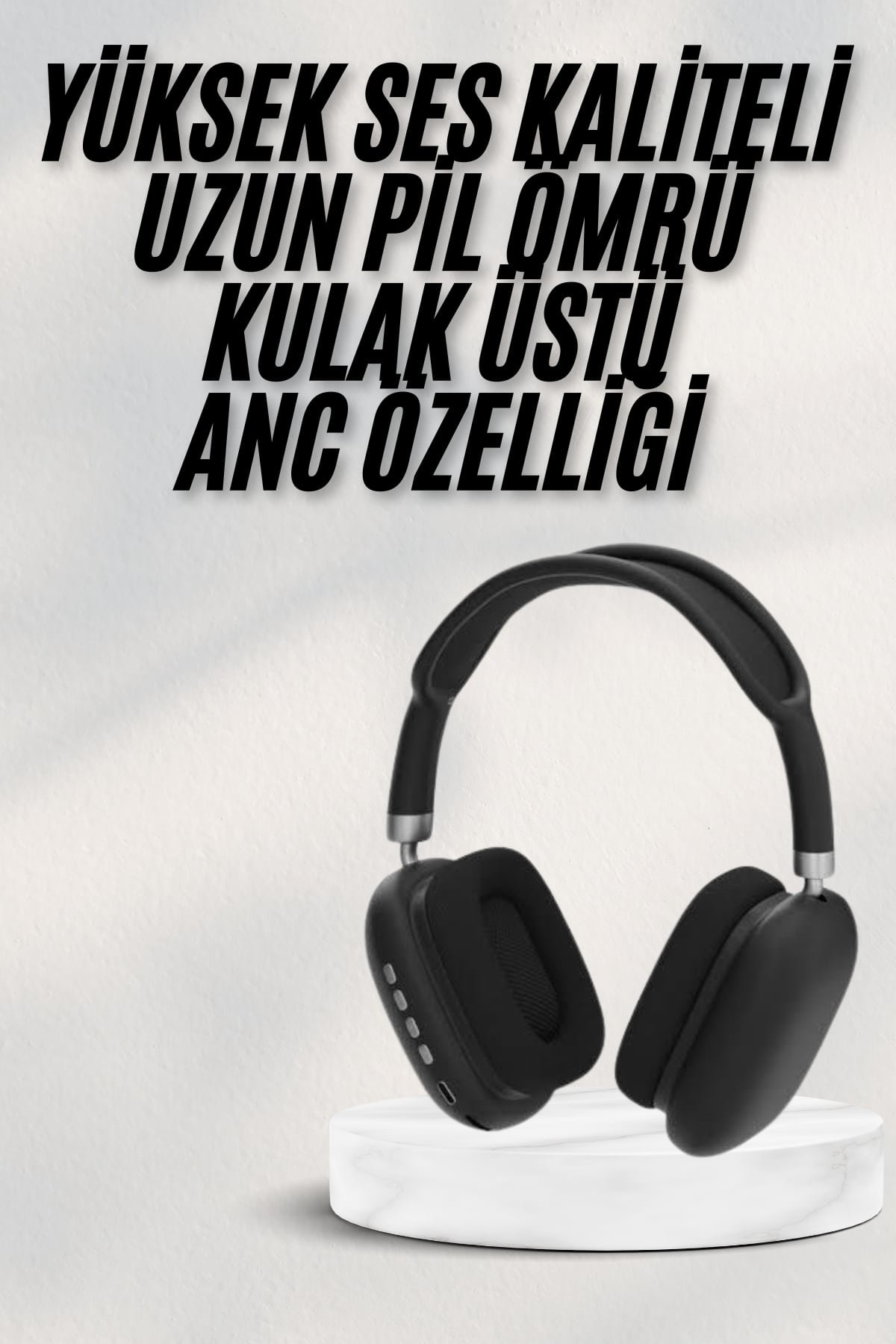 7 102 700x1050 Yeni Nesil Bluetooth Kulaklık Kulak Üstü ANC Özelliği Yüksek Ses Kaliteli najmaddin.com müziği en ince ayrıntılarıyla duymanızı sağlar. Özel olarak geliştirilmiş yazılım ve ortam seslerini minimuma indiren gürültü azaltma teknolojisi