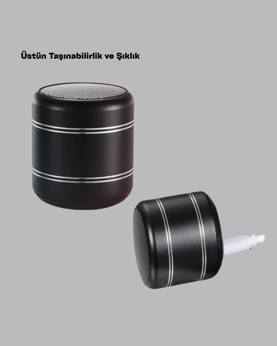 7 245 700x875 Kompakt Silindir Metal Bluetooth Hoparlör 400 mAh Uzun Pil TWS Destekli najmaddin.com TWS stereo özelliği