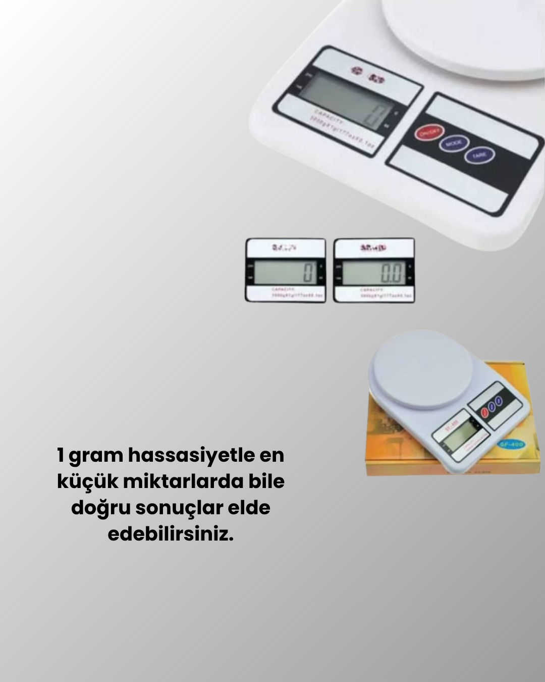 7 26 4 700x875 Taşınabilir Dijital Terazi – Çift Ölçü Birimi Destekli najmaddin.com günlük mutfak kullanımı için tasarlanmış pratik ve hassas bir ölçüm cihazıdır. 10 kilograma kadar tartım kapasitesi ile geniş bir kullanım aralığı sunar. 1 gram hassasiyetle ölçüm yapabilme özelliği sayesinde hem büyük hem de küçük miktarlardaki malzemeler için doğru sonuçlar elde edilir. Beyaz plastikten üretilen gövdesi sağlam ve dayanıklıdır