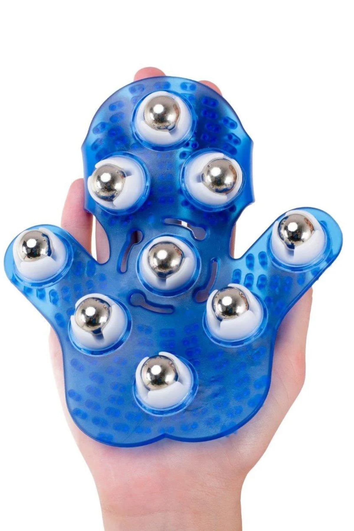 7 33 1 700x1050 9 Bilyeli Masaj Eldiveni Giyilebilir Plastik Vücut Sıkılaştırıcı najmaddin.com ergonomik tasarımıyla vücudunuzun her noktasına kolayca ulaşarak rahatlatıcı bir deneyim sunar. Eldivenin üzerinde bulunan 9 adet dönebilen metal bilye