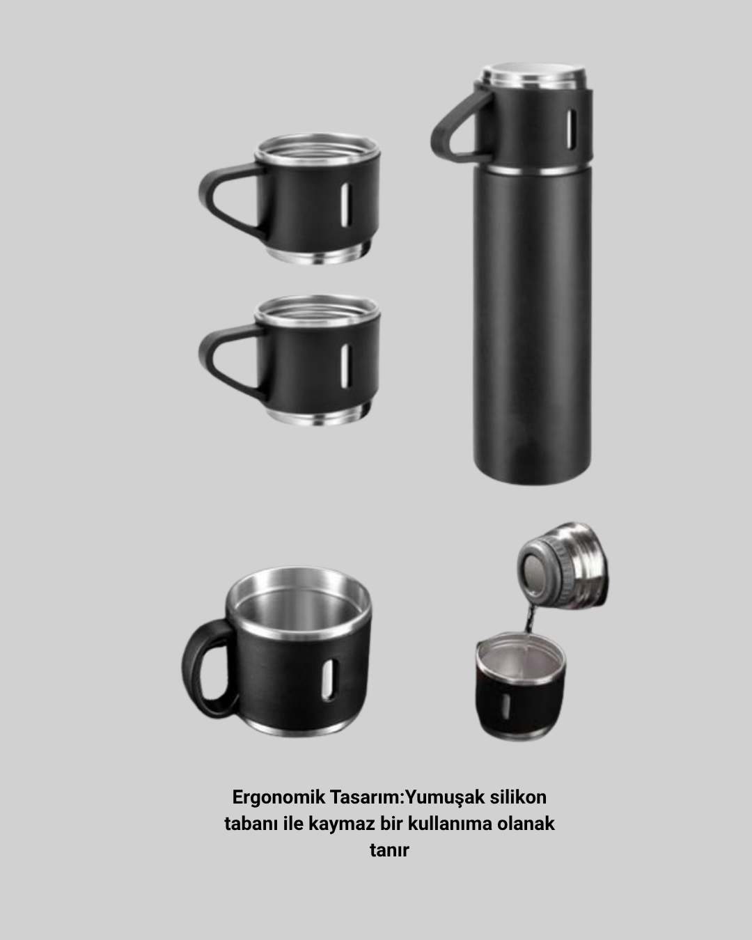 7 55 4 700x875 Paslanmaz Termos ve İkili Bardak Seti | 6-12 Saat Sıcak/Soğuk Tutma najmaddin.com bu 500 ml kapasiteli paslanmaz çelik set tam size göre. Uzun süreli ısı yalıtımı özelliğiyle çayınızı saatlerce sıcak