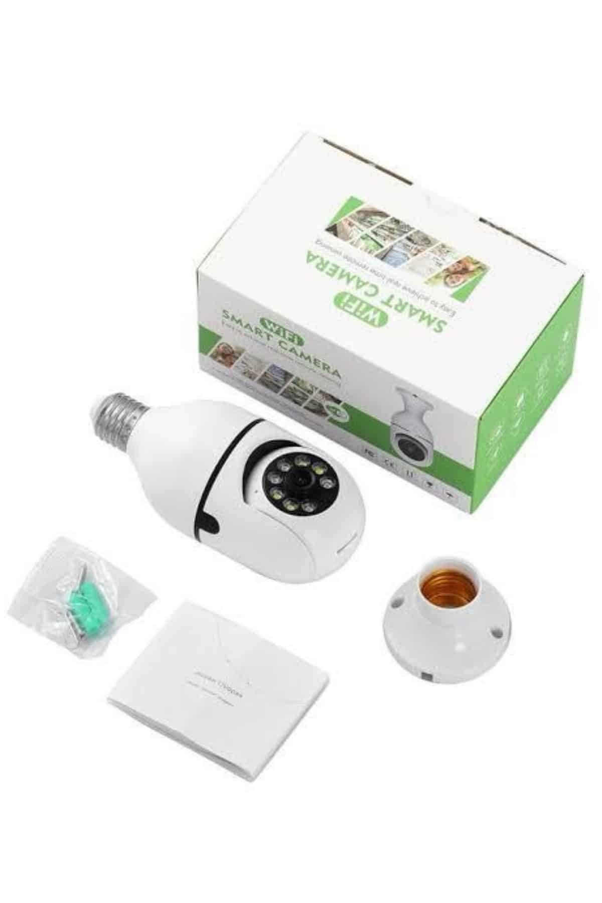7 67 1 700x1050 Ev Kamerası Wifi Kamerası Gece Görüşlü Akıllı Ampül Kamera najmaddin.com cihazı dilediğiniz gibi yönlendirerek geniş bir alanı takip etmenize olanak tanır. Bu özellik