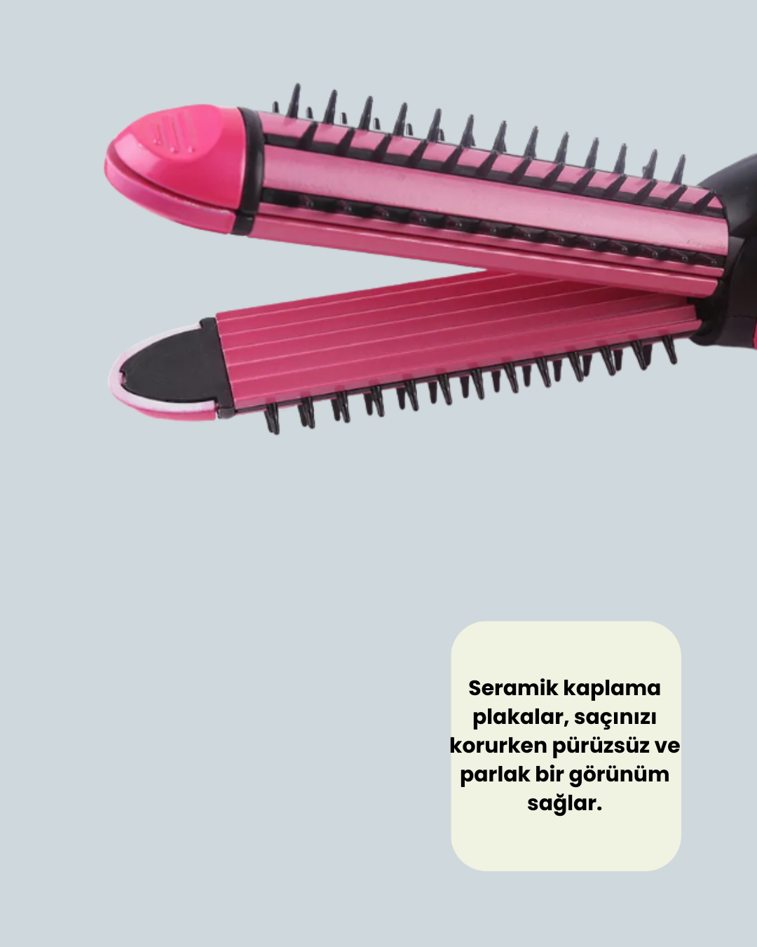 8 151 1 700x875 Kuaför Kalitesinde Saç Şekillendirici | Pratik Kullanım najmaddin.com özel günlerde ise pürüzsüz düz saçlar elde etmenize yardımcı olur. Hafif