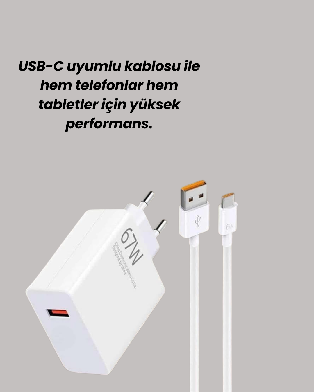 8 81 4 700x875 Type-C Uyumlu 67W Turbo Hızlı Şarj Aleti Akıllı Koruma Sistemli najmaddin.com cihazınızı aşırı akım