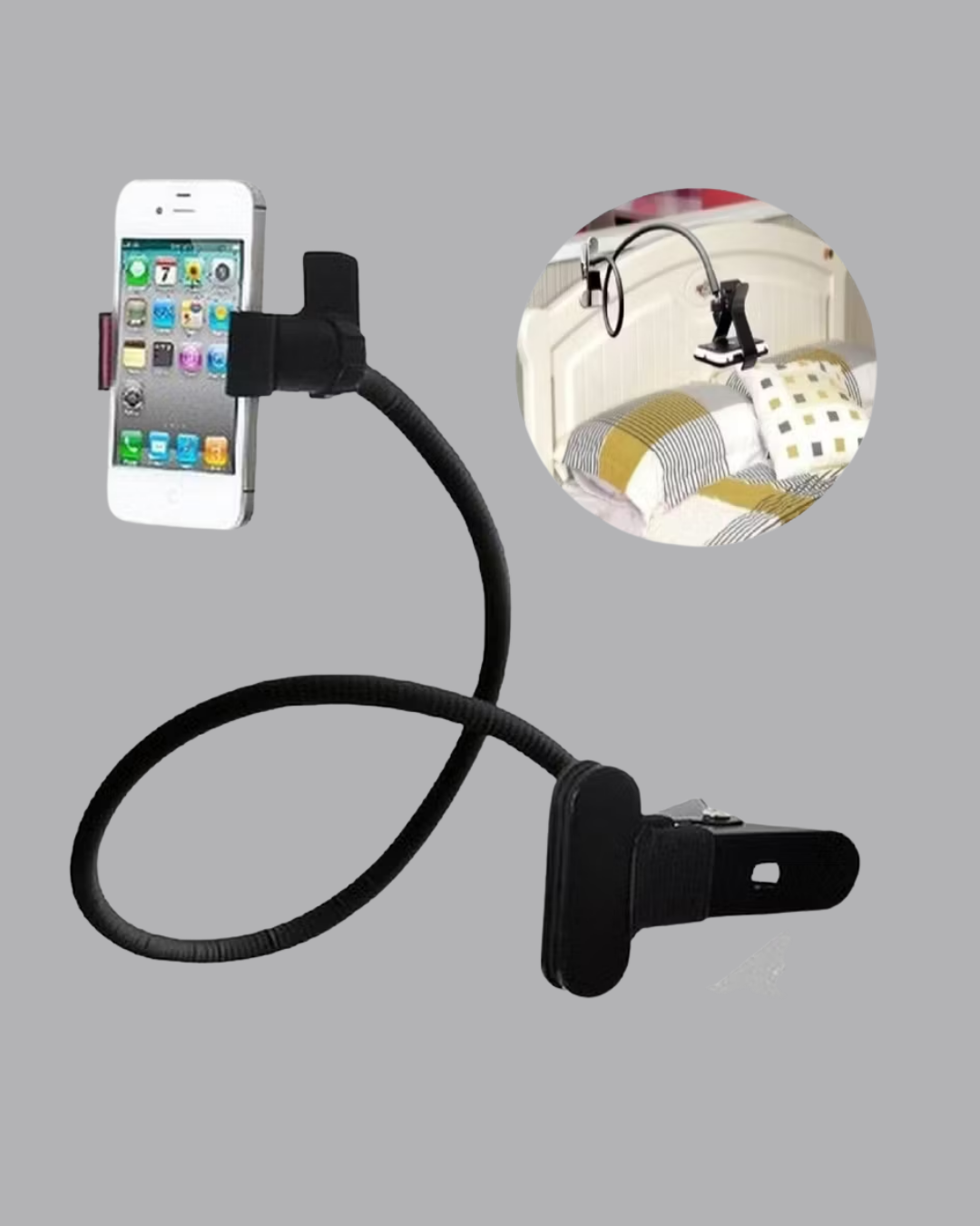 9 16 1 700x875 Akrobat Masaüstü Mandallı Telefon Tutucu 360 Derece Dönebilen najmaddin.com -TPE koruyucu pedler cildi korur ve kaymayı önler