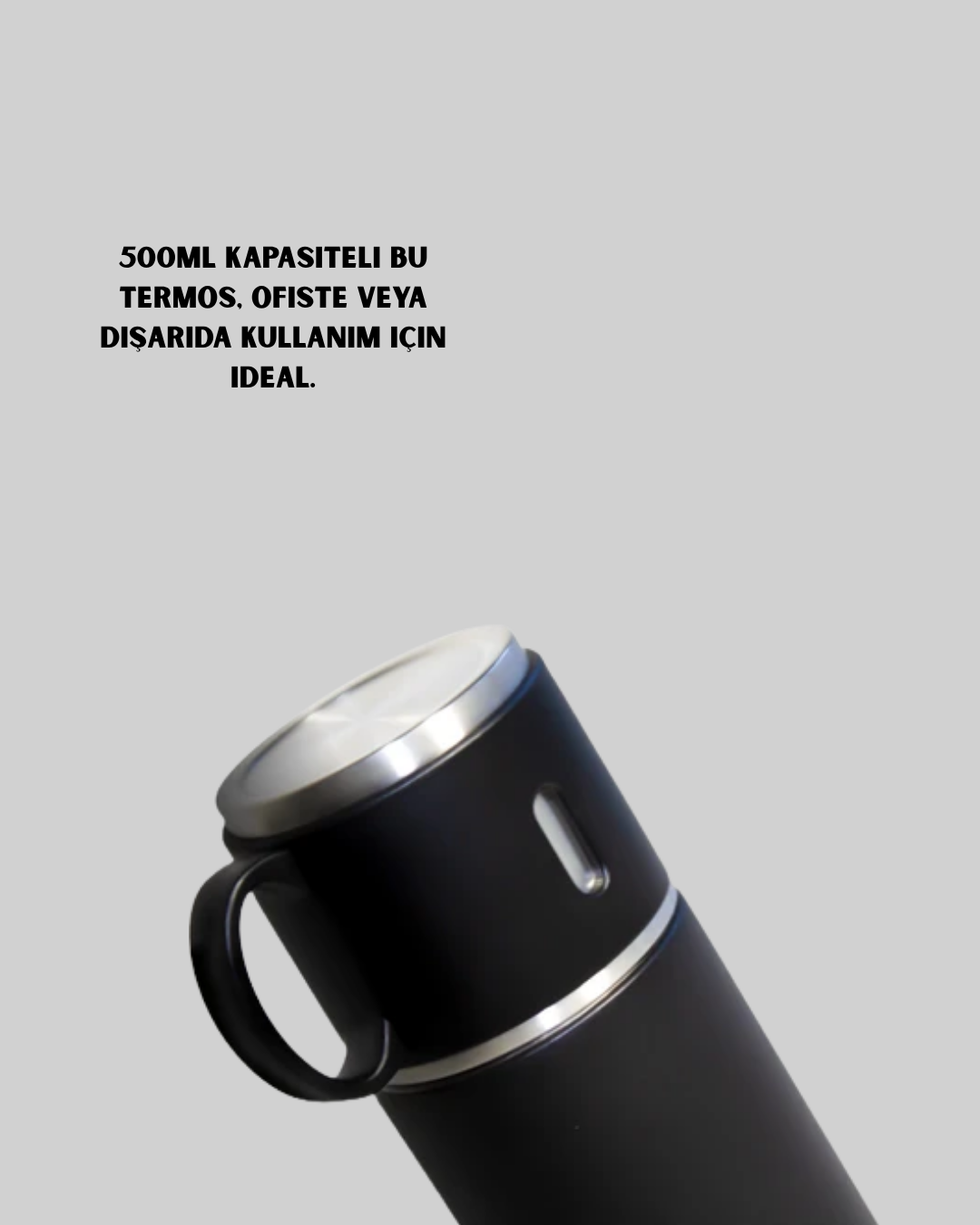 9 38 2 700x875 304 Çelik Termos Seti | 2 Bardaklı, 500 ml, Uzun Süre Isı Koruma najmaddin.com yüzeyle temasta kaymayı önler ve güvenli bir kullanım sunar. Özellikle masa