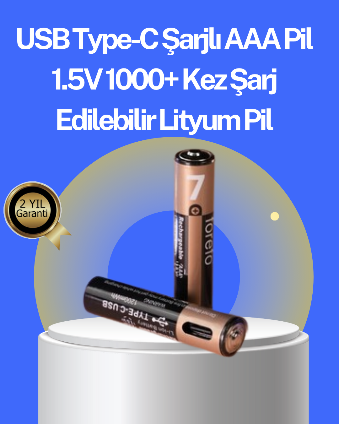 Makarali Bluetooth Kulaklik Telefon Uyumlu 700x875 Hızlı Şarj Teknolojili USB Şarjlı AAA Pil – 40 Dakikada Tam Şarj najmaddin.com Hızlı Şarj Teknolojili USB Şarjlı AAA Pil – 40 Dakikada Tam Şarj