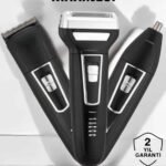 3 Başlıklı Profesyonel Tıraş Makinesi