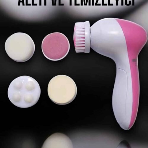 5 Fonksiyonlu Kablosuz Yüz Temizleme Cihazı ile Derinlemesine Cilt Bakımı