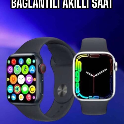 Akıllı Saat Amoled Ekran Yeni Nesil Bluetooth Bağlantılı
