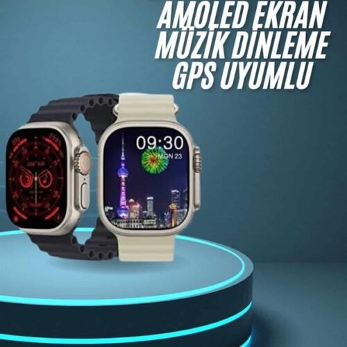 Akıllı Saat Çok Fonksiyonlu Uzun Pil Ömürlü Çağrı Cevaplayabilen Kol Saati