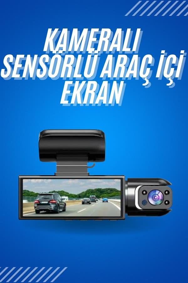 Arac Ici Full Hd Kamera On Ve Arka Kam B90 46 Araç İçi Full Hd Kamera Ön ve Arka Kameralı Ekranlı Araç Kamerası najmaddin.com sahip olduğu çok yönlü özelliklerle fark yaratır. Full HD 1296P video ve fotoğraf kaydı sunarak yolculuklarınızda her anı yüksek çözünürlükte belgeler. 360 derece dönebilen iç yüz kamerası