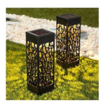 Dekoratif Solar Güneş Enerjili Bahçe Aydınlatması Yürüyüş Yolu Seti ( 6 Adet )