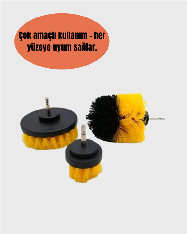 Derinlemesine Temizlik Icin Dayanikli 8fd7e Yüksek Devirde Etkili Temizlik Sağlayan Matkap Ucu Fırça Seti najmaddin.com böylece dış mekân kullanımı için de uygundur. Ağır kimyasallarla kullanıldığında bile deformasyon riski minimumdur. Bu nedenle hem ev kullanıcıları hem de profesyonel temizlik personelleri için ideal bir tercihtir. Uzun süreli temizlik işleri için ekonomik ve güvenilir bir alternatiftir.