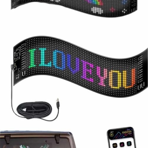 Digital Araba Yazısı Ekran Matrix En Büyük Boy Matrix LED Panel 19*96 pıxel