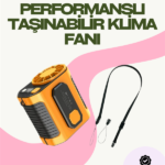 Dijital Göstergeli Turbo Taşınabilir Fan – USB Type-C