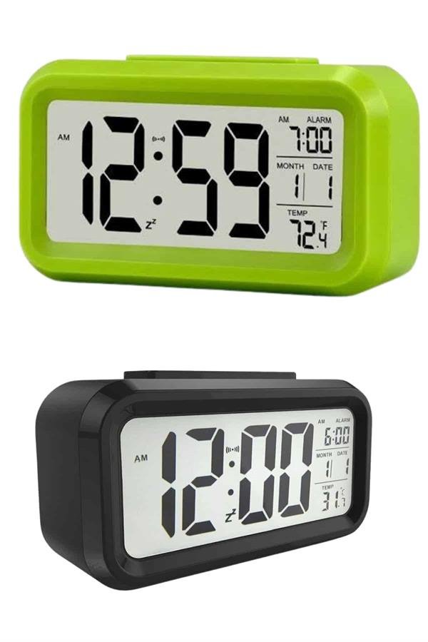 Dijital Masa Saati 27c809 DİJİTAL MASA SAATİ najmaddin.com her anı planlamanıza yardımcı olmak için ideal bir çözümdür. Büyük LCD ekranı sayesinde saati