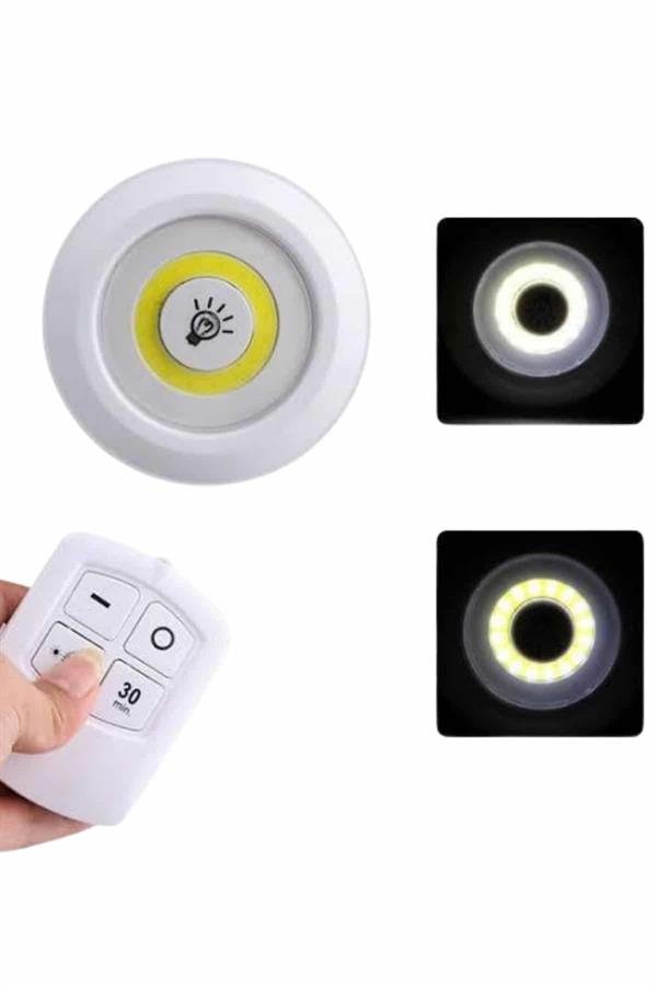 Dolap Isigi Mutfak Rafi Isigi Uzaktan 4b3 4e Dolap Işığı Mutfak Rafı Işığı Uzaktan Kumandalı 3 Lü Spot Led Lamba najmaddin.com isterse koridor gibi az ışık alan bölgelerde etkili bir çözüm sağlar.Her biri x3W COB LED teknolojisiyle donatılmış olan spot lambalar