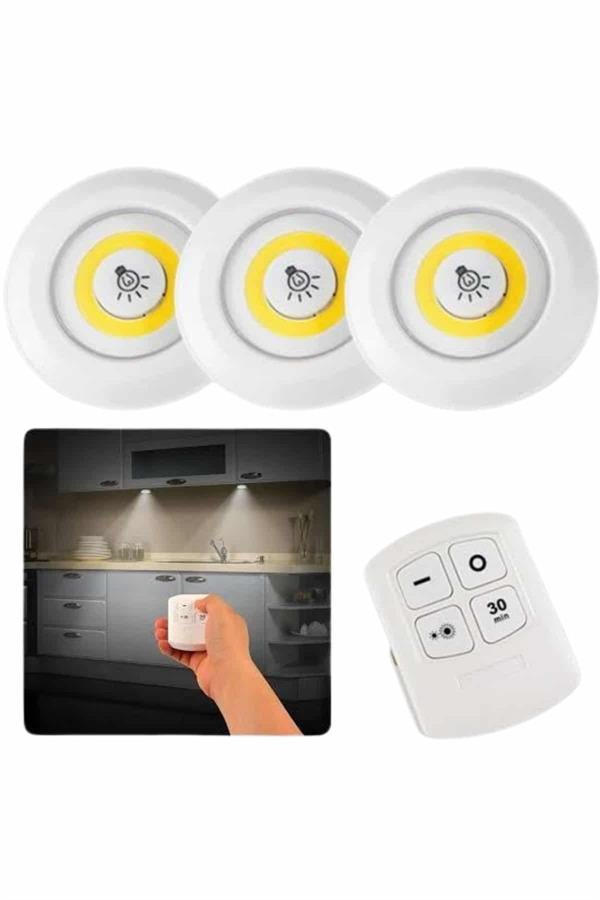 Dolap Isigi Mutfak Rafi Isigi Uzaktan A 7018 Dolap Işığı Mutfak Rafı Işığı Uzaktan Kumandalı 3 Lü Spot Led Lamba najmaddin.com Dolap Işığı Mutfak Rafı Işığı Uzaktan Kumandalı 3 Lü Spot Led Lamba
