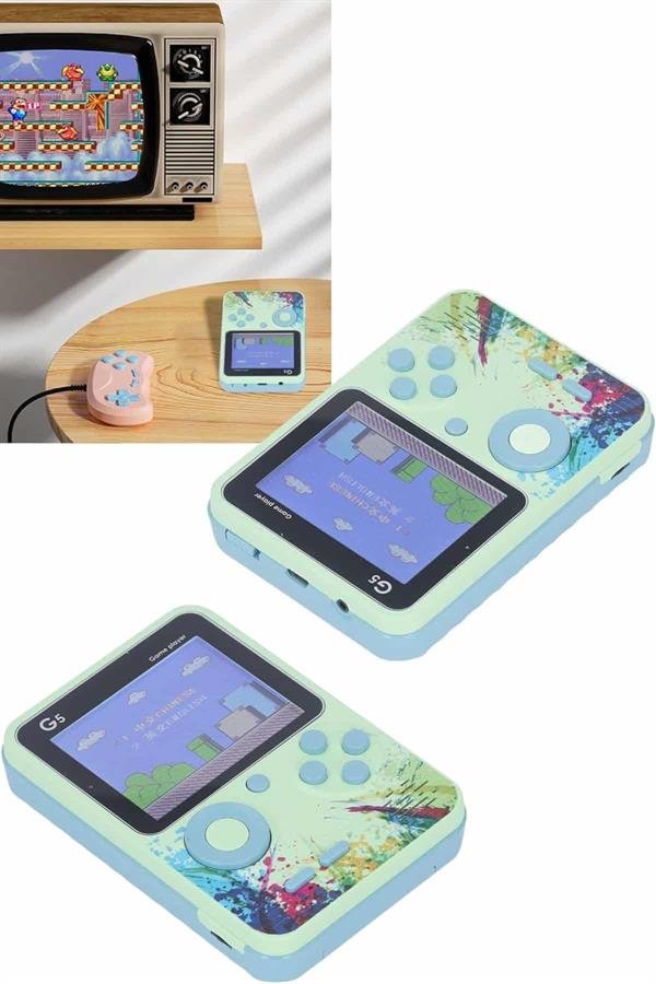Game Box Oyun Konsolu 500 Retro Oyunlu D9573 Game Box Oyun Konsolu 500 Retro Oyunlu Mini Taşınabilir 3 İnç najmaddin.com bulmaca