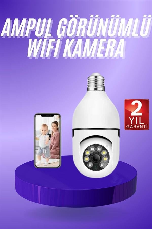 Guvenlik Kamerasi Wi Fi Ozellikli 360 65d9 4 Güvenlik Kamerası Wi-Fi Özellikli 360 Derece Full Hd 1080p Ampül Kamera najmaddin.com gelişmiş teknolojik özellikleriyle 7/24 huzur sunar. Full HD görüntü kalitesi sayesinde izlediğiniz alanın her köşesi yüksek netlikte görüntülenir