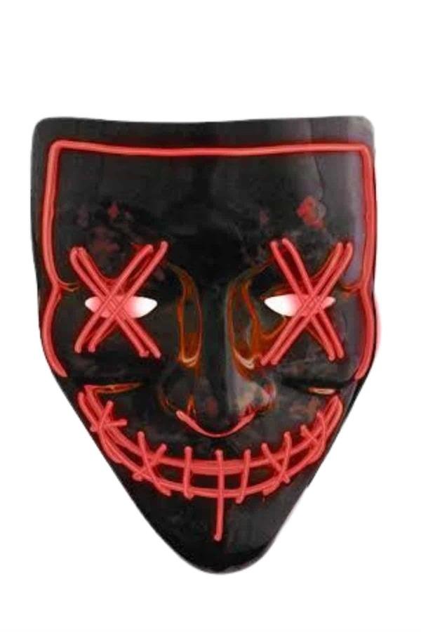 Hallowen Parti Maskesi Neon Led Isikli Ff6a7c Hallowen Parti Maskesi Neon Led Işıklı Maske 3 Modlu Cadılar Bayramı Maskesi najmaddin.com floresan yeşil LED ışığı sayesinde dikkatleri üzerine çeker. Üç farklı flaş moduna sahip olan denetleyiciyle ışık yoğunluğunu ve ritmini ayarlayabilir