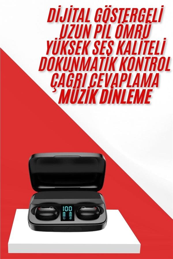 Kablosuz Bluetooth Kulaklik Android Ve 1b806 Kablosuz Bluetooth Kulaklık Android ve İOS Uyumlu Led Göstergeli Powerbankli najmaddin.com Kablosuz Bluetooth Kulaklık Android ve İOS Uyumlu Led Göstergeli Powerbankli