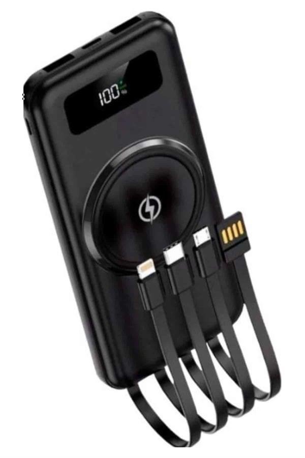 Kablosuz Coklu Sarj Girisli 10 Bfae55 Kablosuz Çoklu Şarj Girişli 10.000 Mah Kablolu Powerbank Taşınabilir najmaddin.com Kablosuz Çoklu Şarj Girişli 10.000 Mah Kablolu Powerbank Taşınabilir