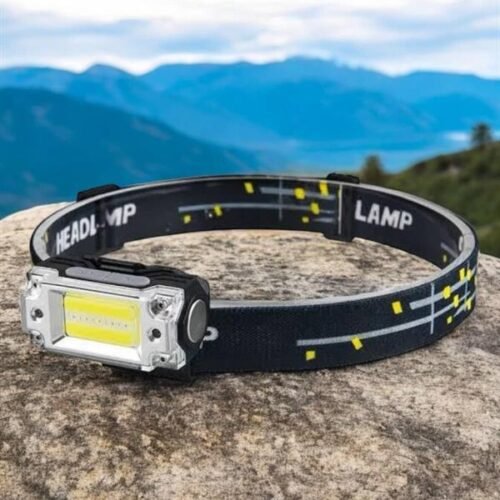 Kafa Lambası Kamp Feneri Balıkçı Feneri Başlıklı Suya Dayanıklı