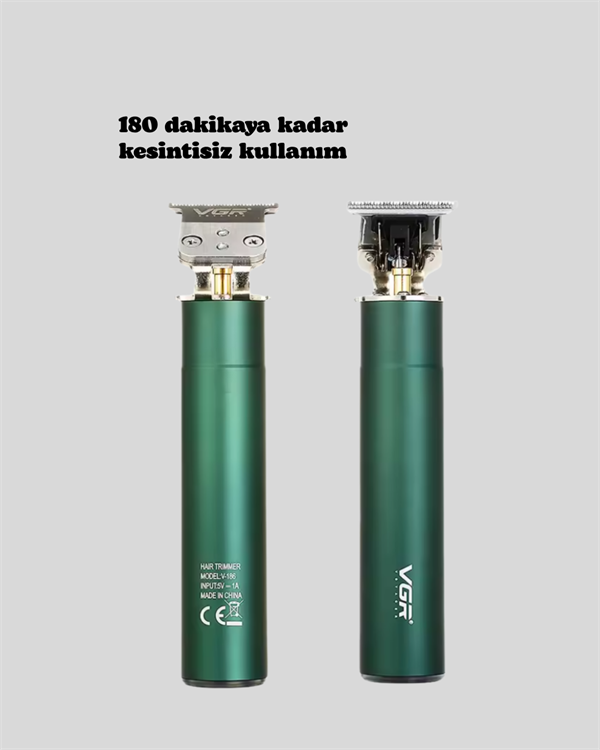 Lazer Oncesi Kisaltma Makinesi Paslanm 90 404 Lazer Öncesi Kısaltma Makinesi Paslanmaz Çelik Bıçaklı Tıraş Makinesi najmaddin.com hafif ve ergonomik tasarımıyla kolay taşınabilir. Paslanmaz çelik T-bıçak yapısı sayesinde en sert sakallarda bile üstün kesim performansı sunar. 180 dakikaya kadar çalışma süresi ve sadece 2.5 saatte tam şarj olabilen yapısı sayesinde yoğun günlerin kurtarıcısı olur. USB şarj desteği ile otel